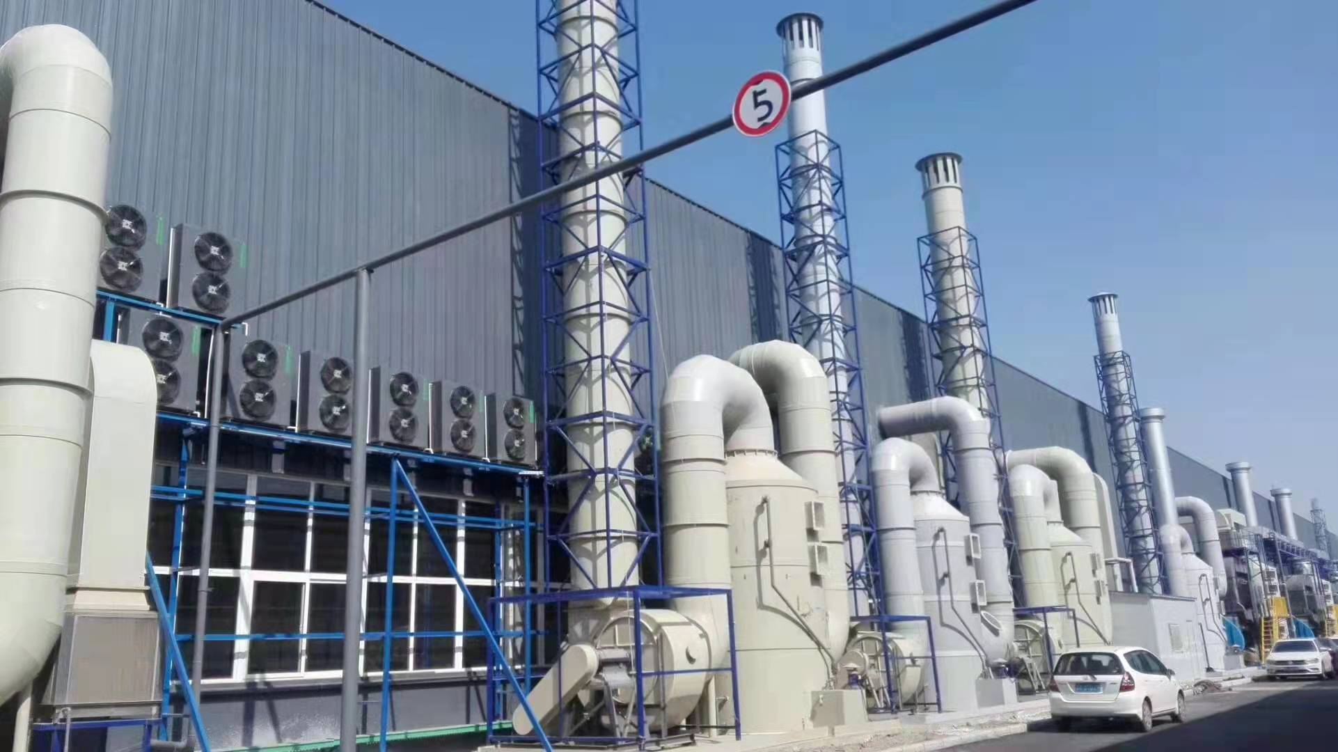 鎮(zhèn)江乳膠制品廠好評！耀先環(huán)境噴淋塔發(fā)揮大作用！